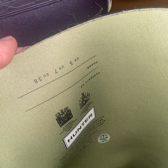 Hunter boots - Picture 2 of 2